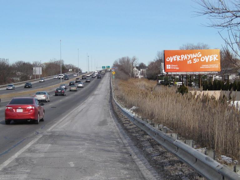 Photo of an outdoor ad in Malden