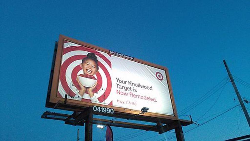 Photo of a billboard in Minnetonka