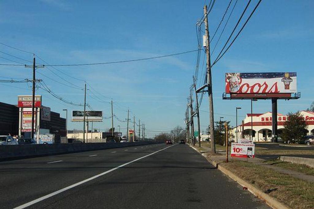 Photo of a billboard in Pennsauken Township
