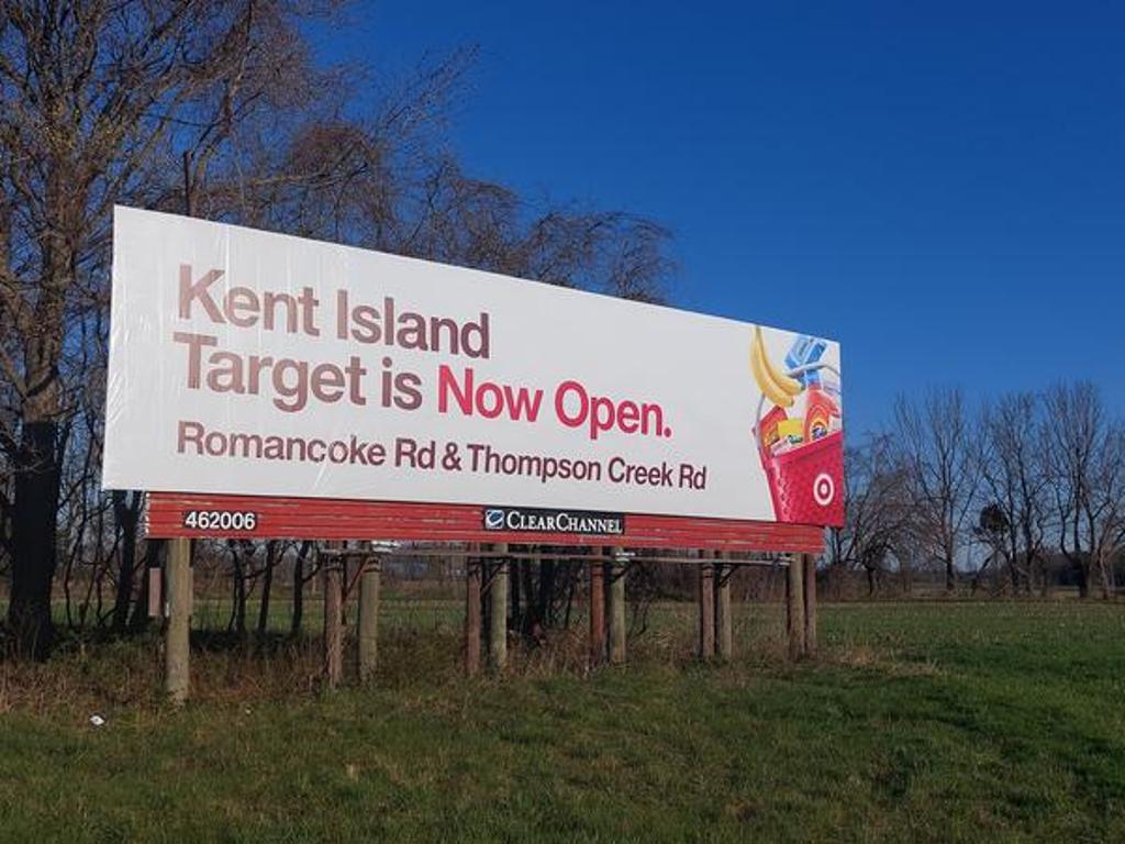 Photo of a billboard in Centreville