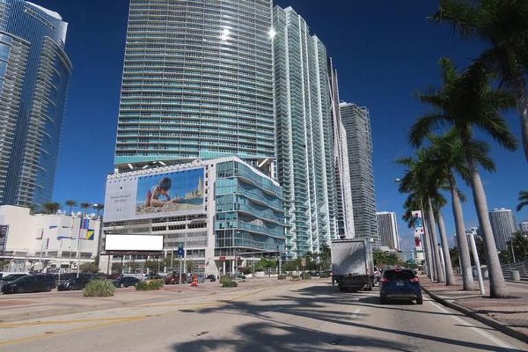 Photo of a billboard in Miami Beach