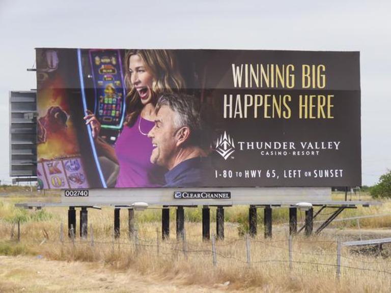 Photo of a billboard in Winters