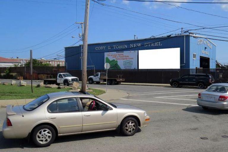 Photo of a billboard in Bourne