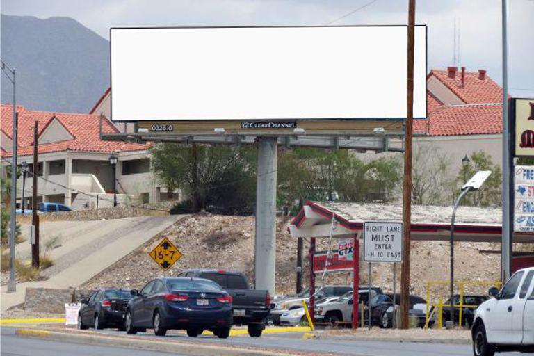 Photo of a billboard in Sunland Park