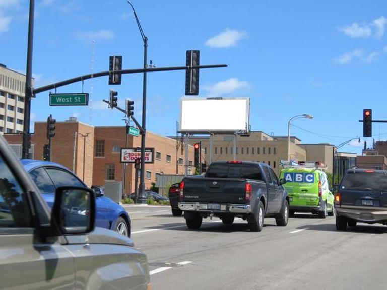 Photo of an outdoor ad in Waukegan