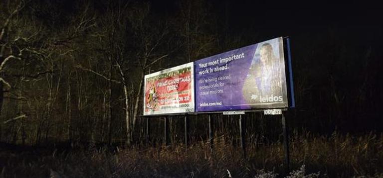 Photo of a billboard in Severn