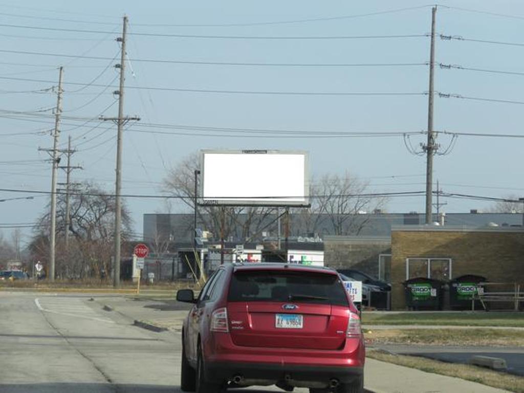 Photo of an outdoor ad in Skokie