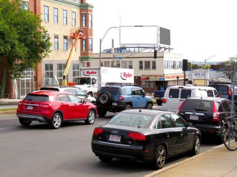 Photo of a billboard in Somerville
