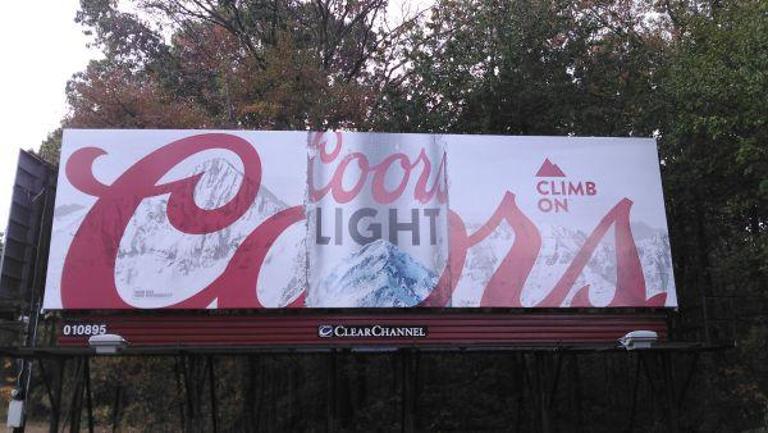 Photo of a billboard in South Harrison