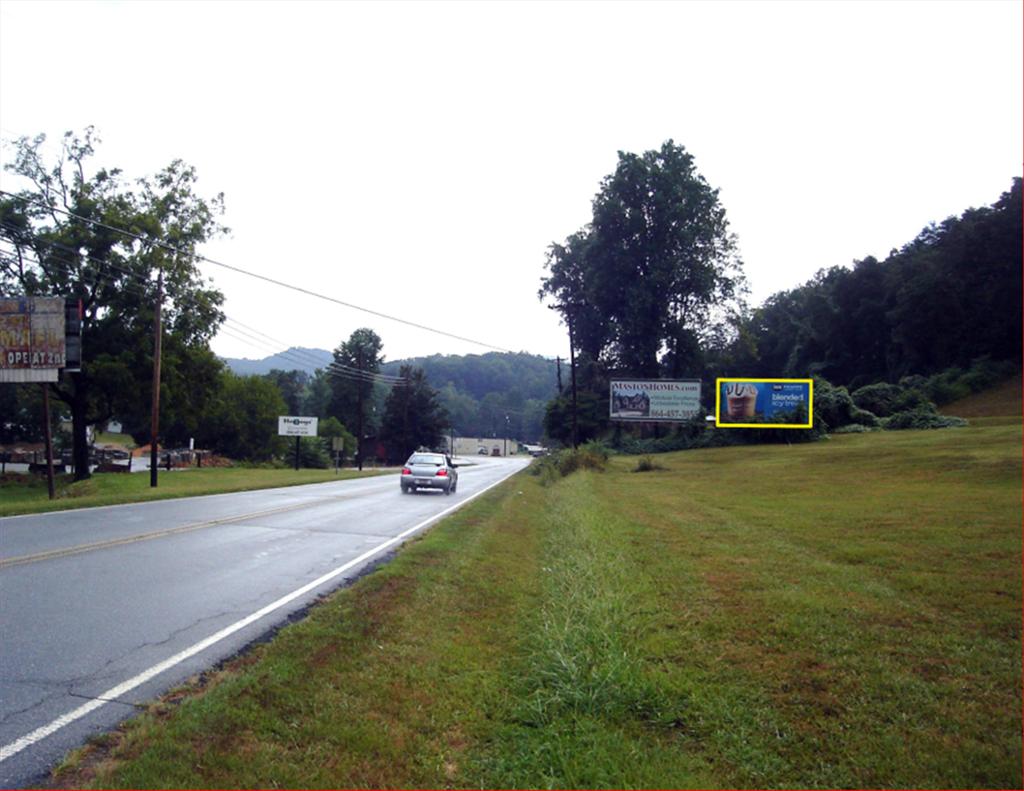 Photo of a billboard in Saluda