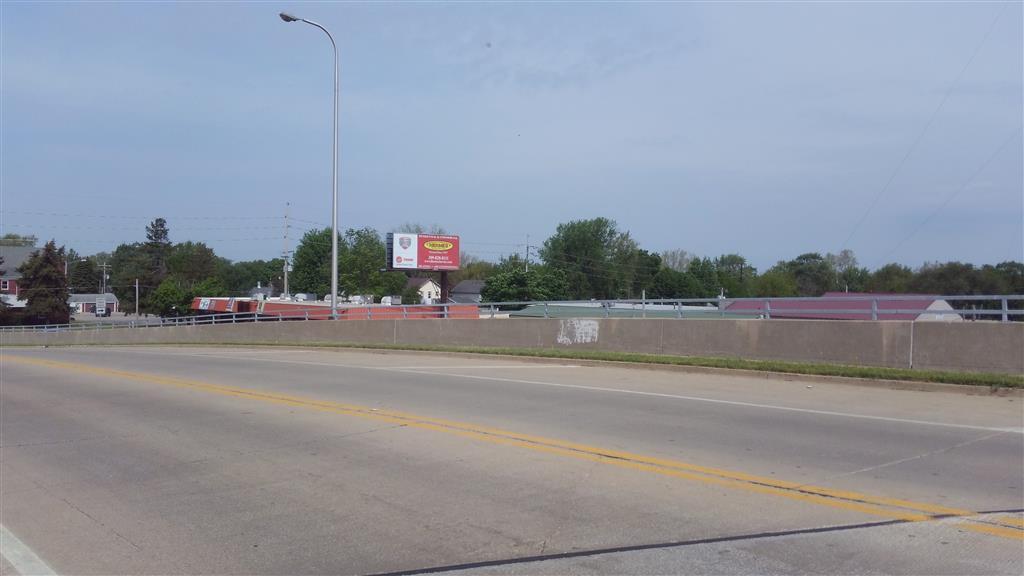 Photo of an outdoor ad in Bloomington