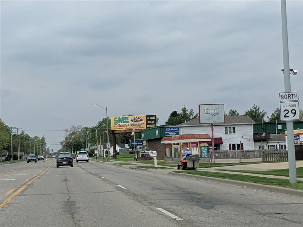 Photo of a billboard in Dawson