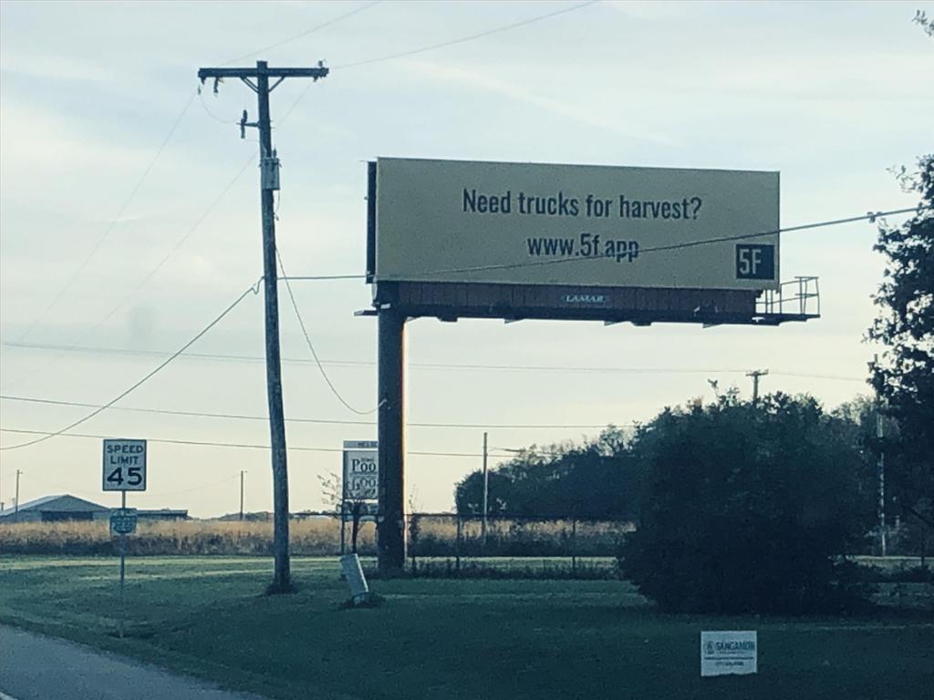 Photo of a billboard in Fancy Prairie