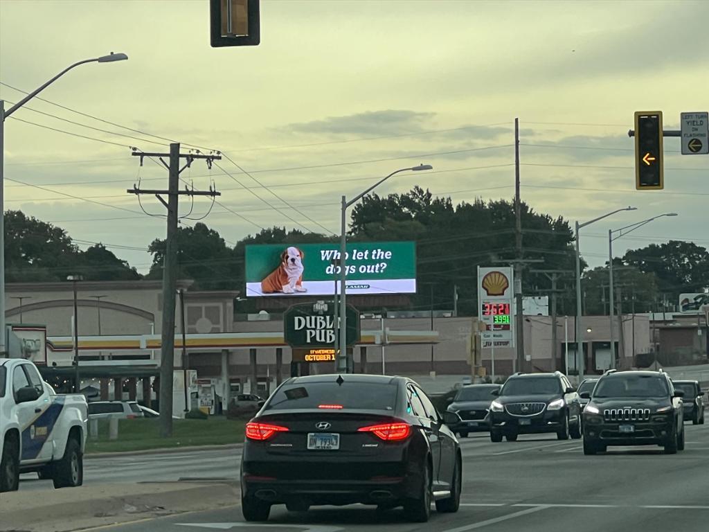 Photo of a billboard in Loami