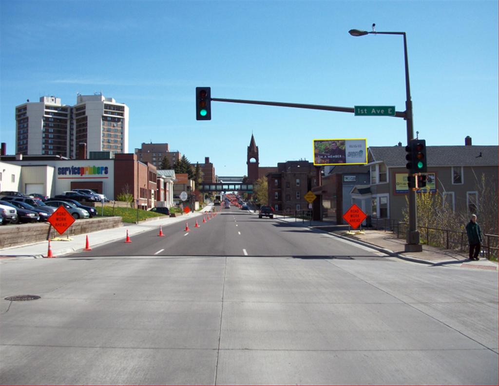 Photo of an outdoor ad in Duluth