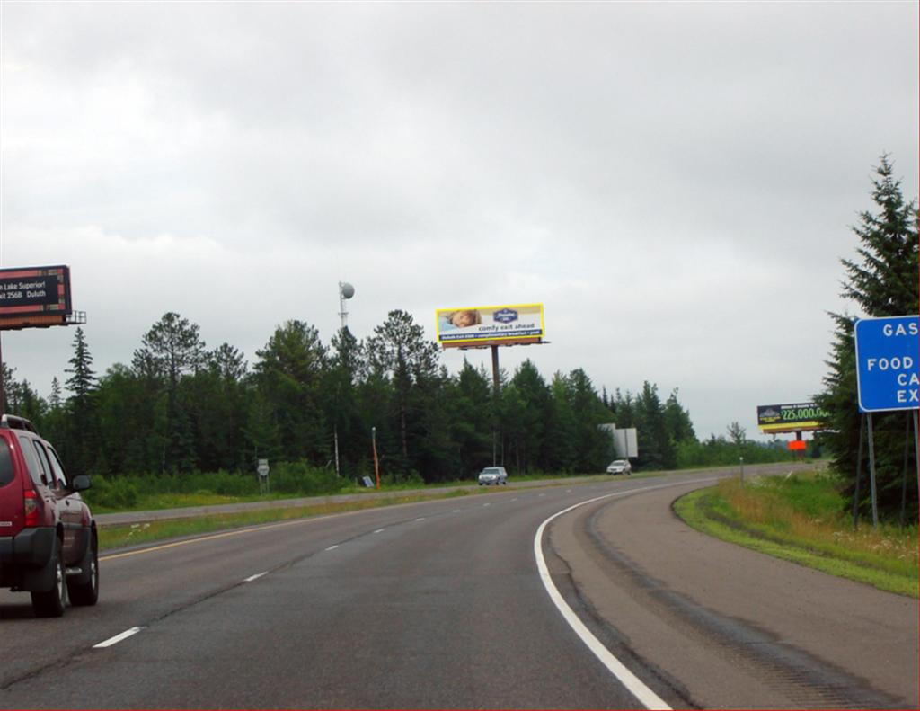 Photo of a billboard in Cloquet