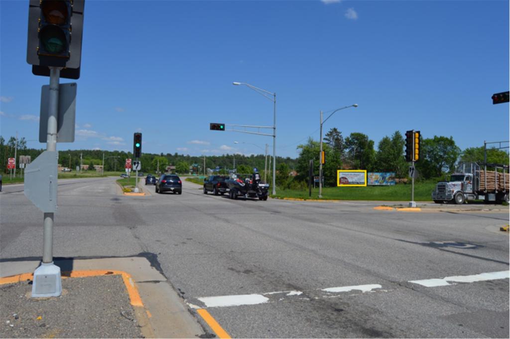 Photo of a billboard in Rhinelander