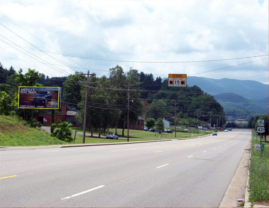 Photo of a billboard in Zionville