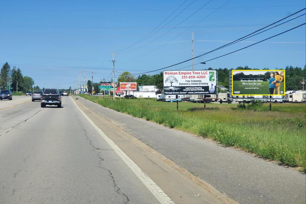 Photo of a billboard in Irons