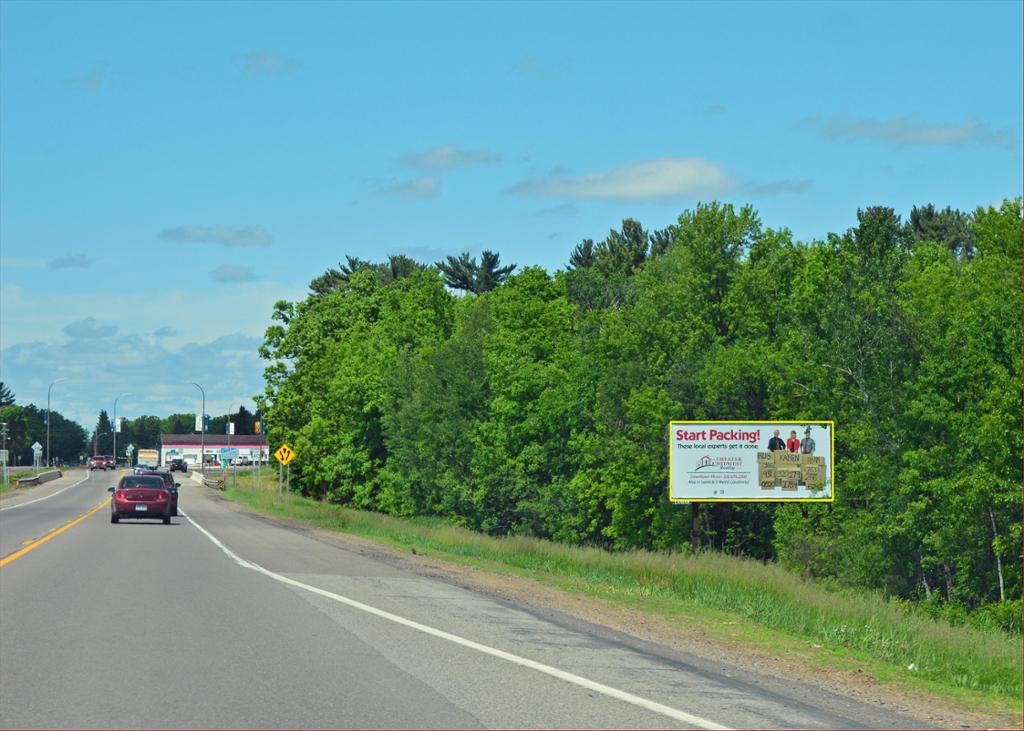 Photo of a billboard in Mora