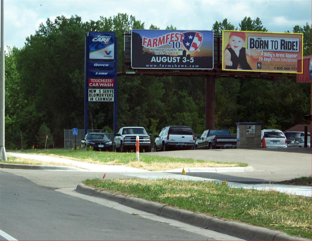 Photo of a billboard in St Peter