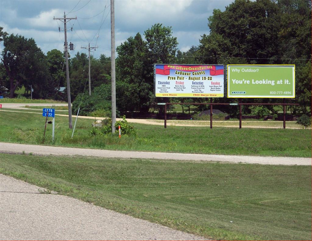 Photo of a billboard in Waseca