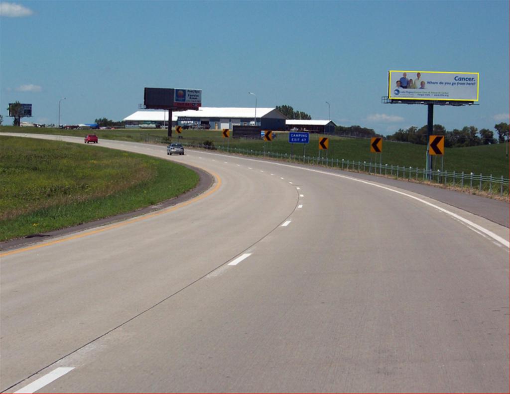 Photo of a billboard in Battle Lake