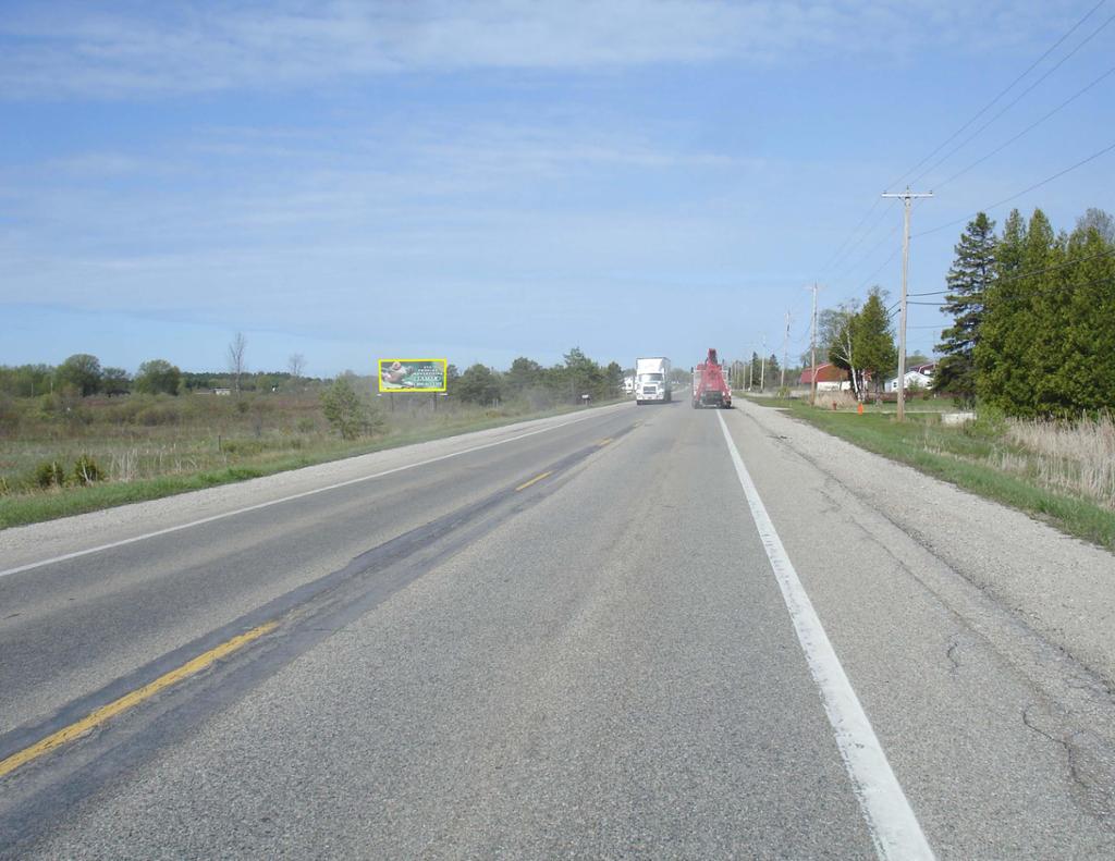 Photo of a billboard in Cheboygan