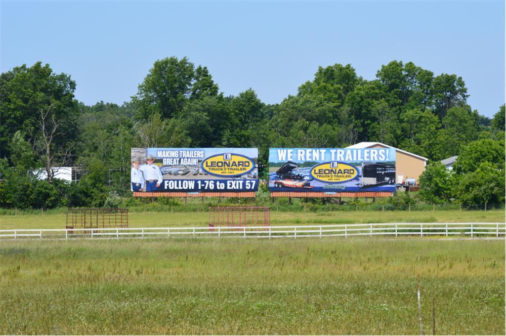 Photo of a billboard in Mineral Ridge