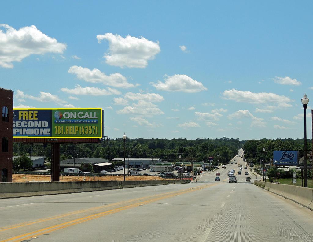 Photo of an outdoor ad in Columbia