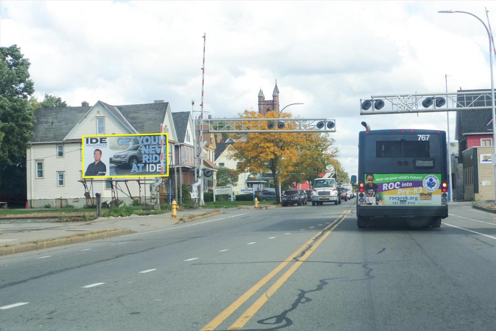 Photo of a billboard in Rochester