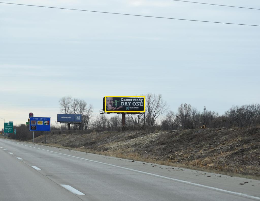 Photo of a billboard in Elmira