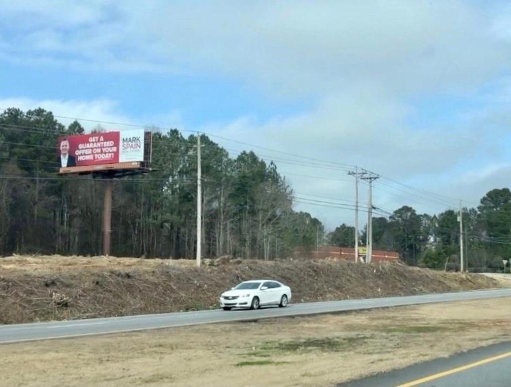 Photo of a billboard in Tyrone