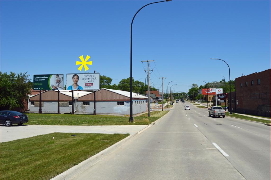 Photo of a billboard in Waterloo