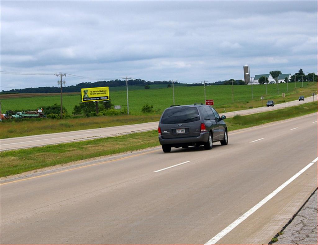 Photo of a billboard in Black Earth