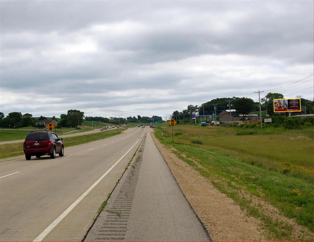 Photo of a billboard in Sauk City