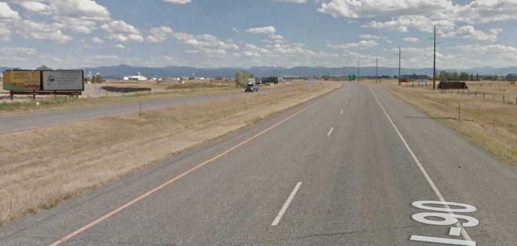 Photo of a billboard in Three Forks