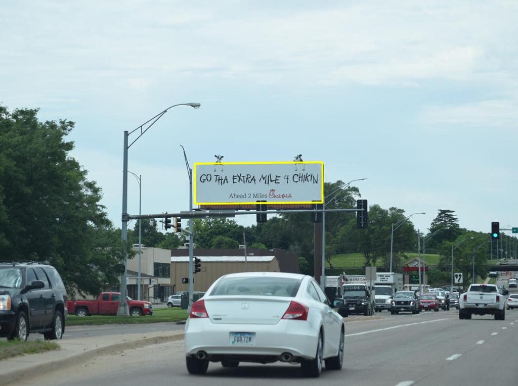 Photo of a billboard in Ralston