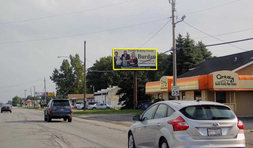 Photo of a billboard in Cedar Lake