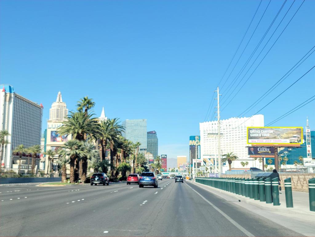 Photo of a billboard in Las Vegas