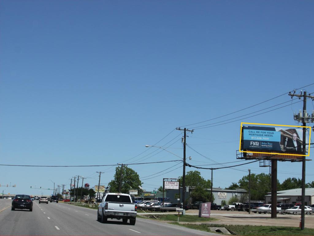 Photo of a billboard in Cleburne