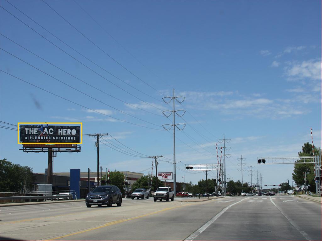 Photo of a billboard in North Richland Hills