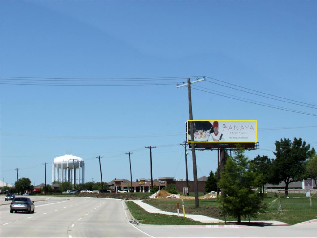 Photo of a billboard in Flower Mound