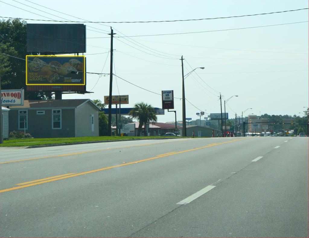 Photo of a billboard in O'Brien