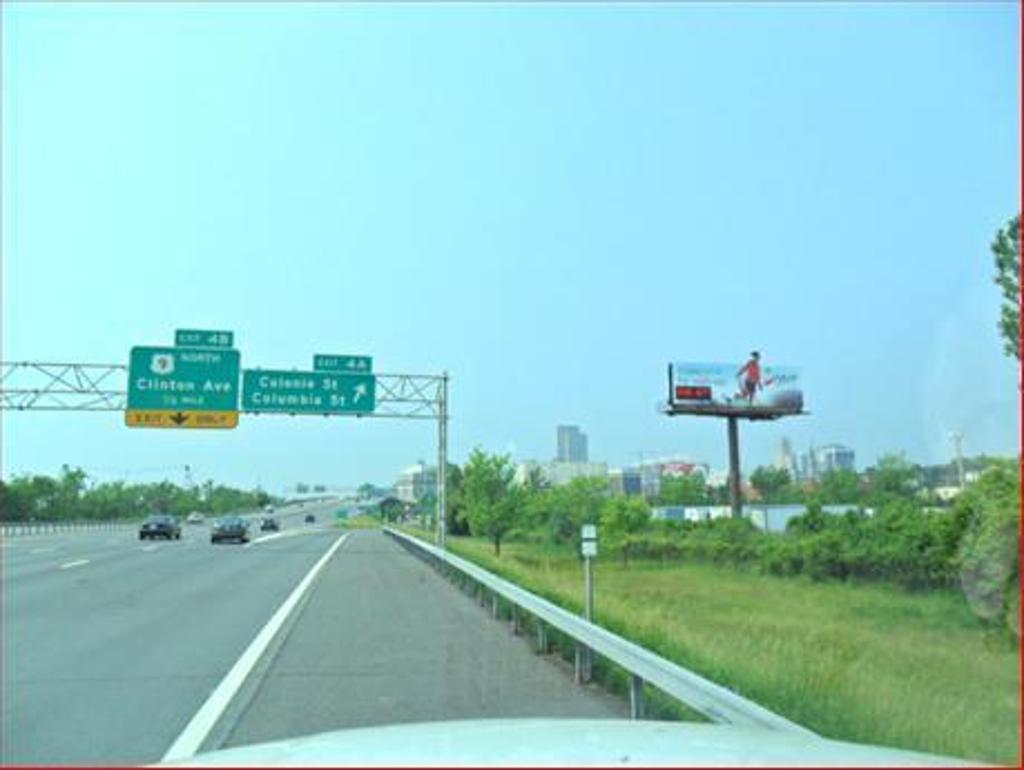 Photo of a billboard in Albany