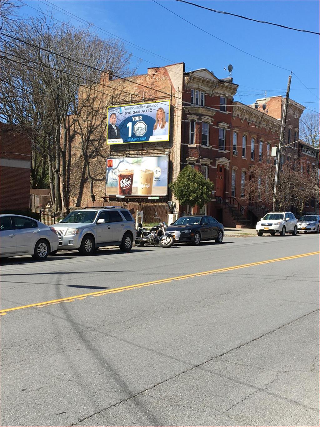 Photo of an outdoor ad in Albany