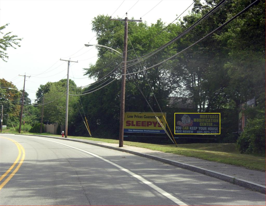 Photo of a billboard in Saunderstown