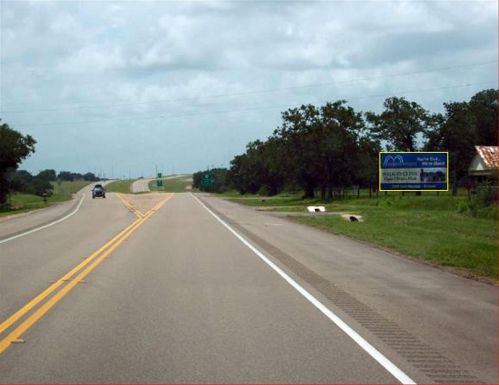 Photo of a billboard in Hallettsville