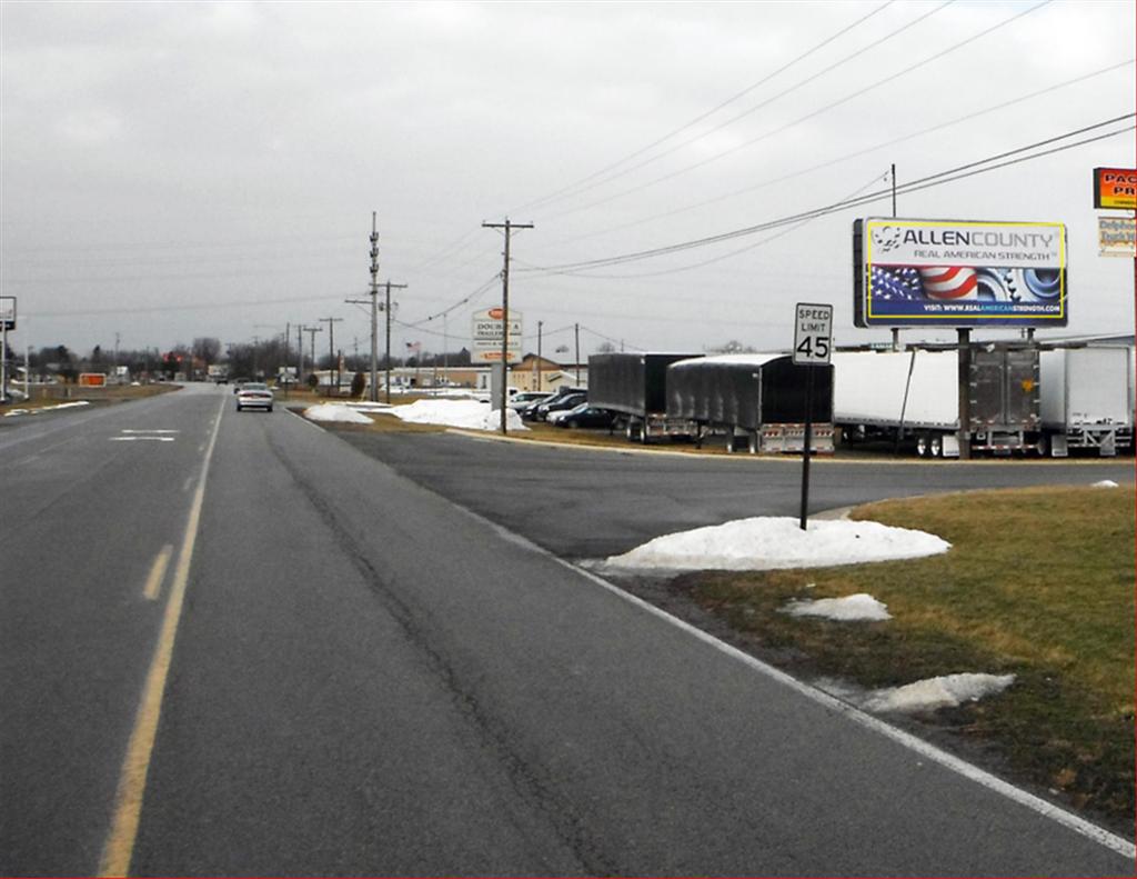 Photo of a billboard in Gomer