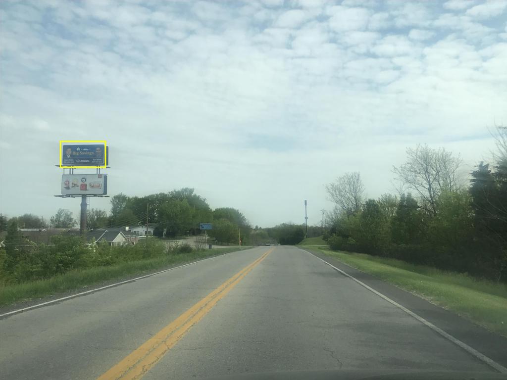 Photo of a billboard in Paint Lick